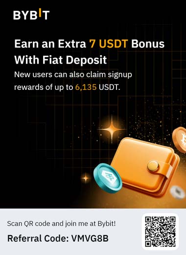 Sign up for a Bybit account and claim exclusive rewards from the Bybit referral program! Plus, claim up to 6,135 USDT bonus
